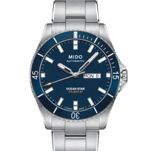 M0264301104100 OS CAPTAIN V/GR/STEEL BLUE DIAL - Gioielleria Nicolis