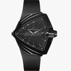 Hamilton Ventura XXL Bright 52 x 48 mm Quarzo Nero H24604330 - Gioielleria Nicolis
