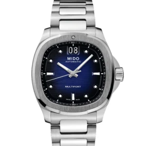 Mido Multifort TV Big Date 40 mm Automatico Blu M0495261104100 - Gioielleria Nicolis