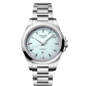 Longines Conquest 30 mm Quarzo Blu Menta L3.350.4.92.6 - Gioielleria Nicolis