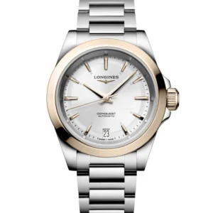 Longines Conquest 34 mm Automatico Bicolore L3.430.5.72.6 - Gioielleria Nicolis
