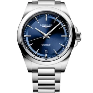Longines Conquest 38 mm Automatico Blu L3.720.4.92.6 - Gioielleria Nicolis