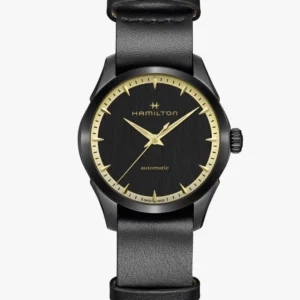 Hamilton Jazzmaster Auto 36 mm Automatico Nero H32255730 - Gioielleria Nicolis