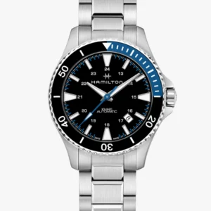 Hamilton Khaki Navy Scuba Auto 40 mm Automatico Nero H82315131 - Gioielleria Nicolis
