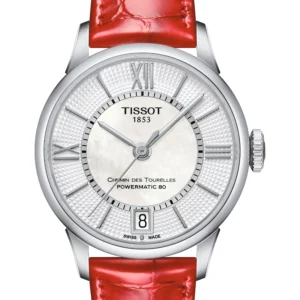 Tissot Chemin des Tourelles Powermatic 80 Lady 32 mm Automatico Madreperla T0992071611800 - Gioielleria Nicolis