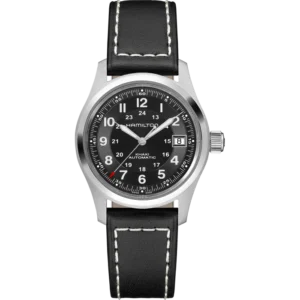 Hamilton Khaki Field Auto 38 mm Automatico Nero H70455733 - Gioielleria Nicolis