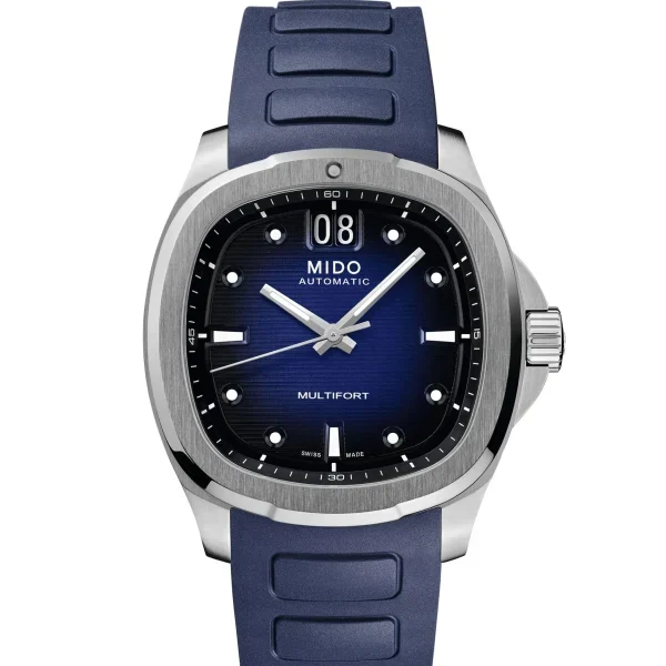 M0495261704100 OROLOGIO TV BIG DATE S. BLEU CAD BLEU