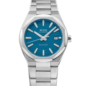 M0555071104100 OROLOGIO MULTIFORT 8 ONE CROWN QUAD. AZZ - Gioielleria Nicolis