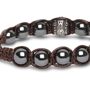 BHS1100-22 BRACCIALE RUOTA DELLA P. EMATITE - Gioielleria Nicolis
