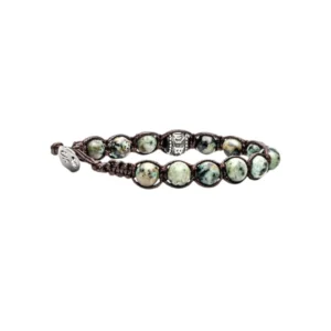 BHS1100-75 BRACC.RUOTA DELLA FORTUNA TURCHESE A. - Gioielleria Nicolis